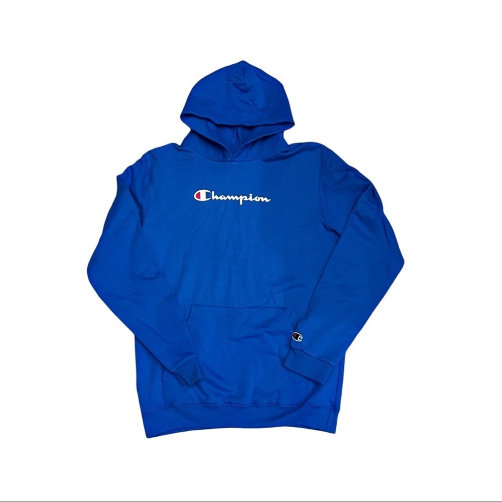 Youth XL Champion Hoodie Blue